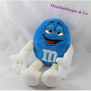 Peluche bonbon chocolat bleu M&M'S World officielle 25 cm