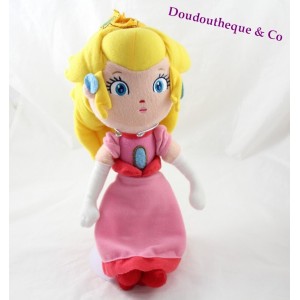 Plush Princess Peach NINTENDO Super Mario dress pink