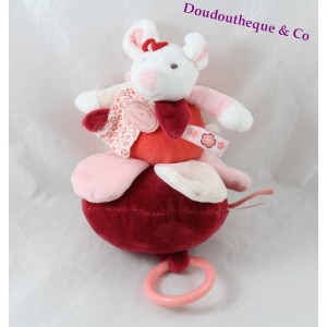Musical towel Clementine mouse DOUDOU AND RED COMPAGNY DC2617