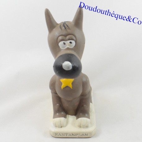 Figurine Rantanplan LICENSING dog of Lucky Luke plaster 1997