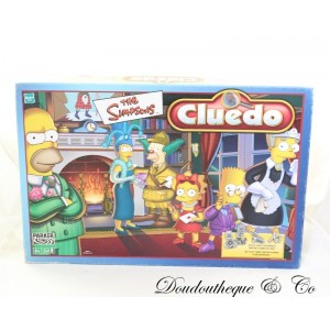 Spiel Cluedo DIE SIMPSONS Parker Hasbro Brettspiele Zinnfiguren