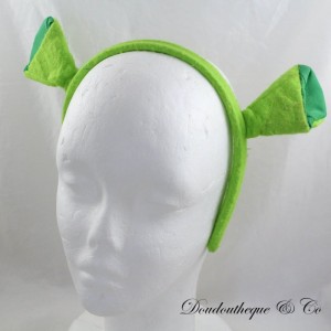 Diadema orejera Diadema verde Shrek diadema