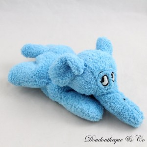 Mini peluche elefante blu