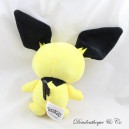 Peluche Pichu POKEMON Nintendo jaune noir évolution de Pikachu 24 cm