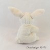 CREATIONS DANI white beige rabbit plush sitting position 20 cm