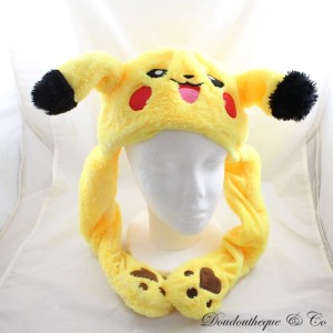 Bonnet Pikachu POKEMON Nintendo oreilles qui bougent jaune adulte