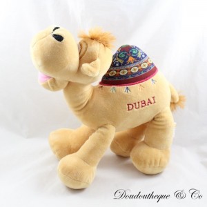 Peluche de recuerdo de camello de Dubái